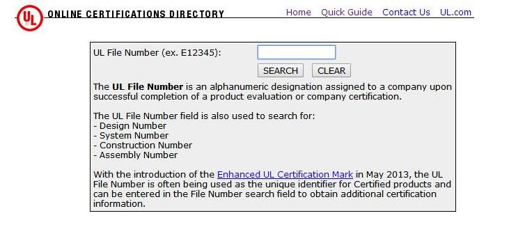 如何查詢UL認(rèn)證證書？(圖1)